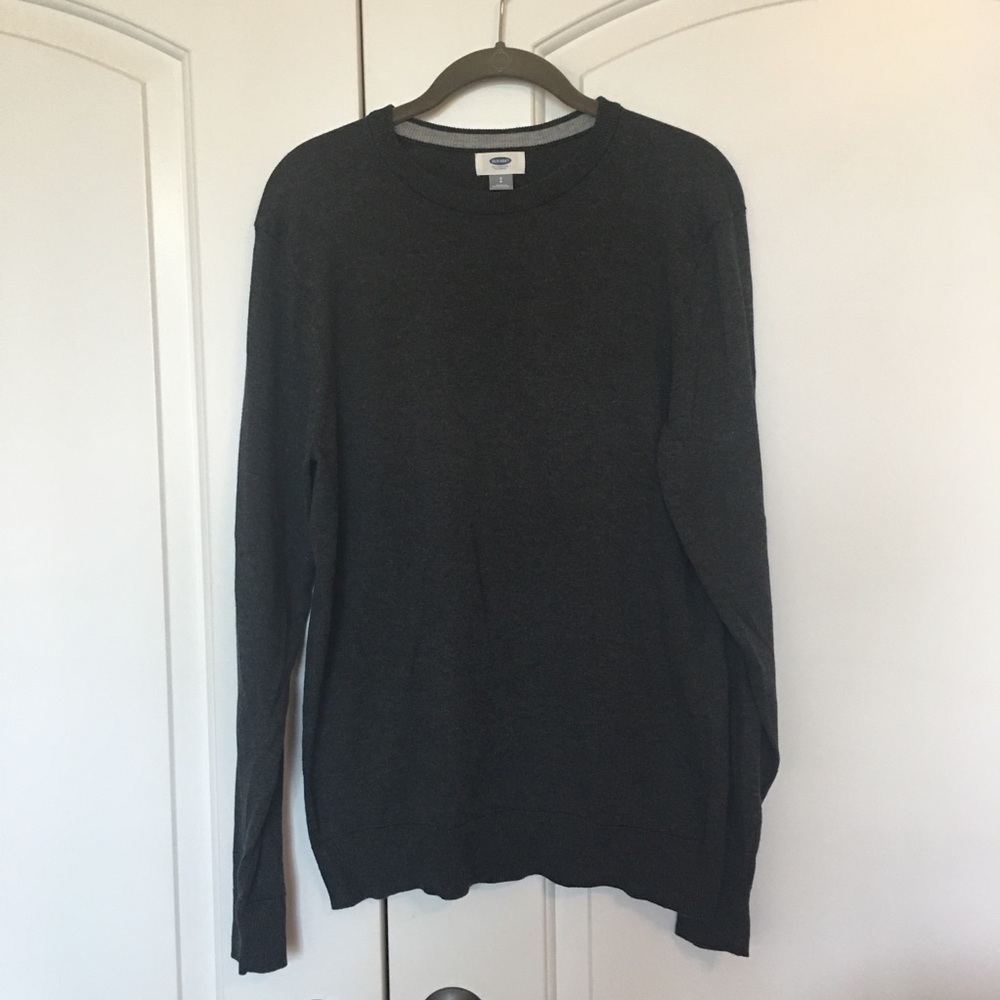 Gray lightweight sweater